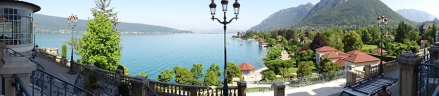 Le palace de Menthon, grain de Folie sur les rives du Lac d’Annecy