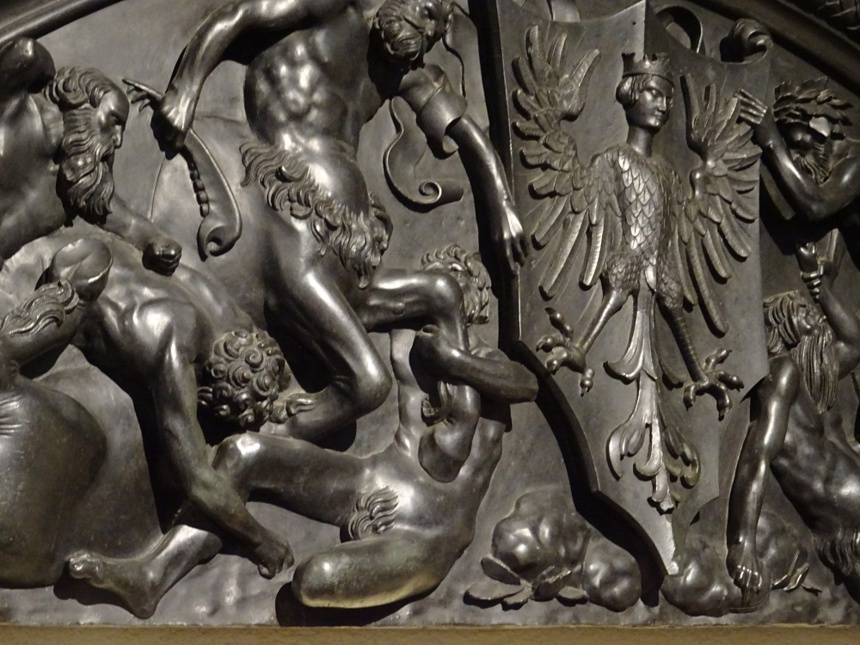 Détail d'un bronze Détail d'un bronze