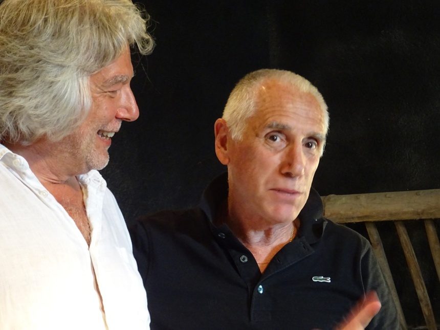 Alain Carré et René Frégni