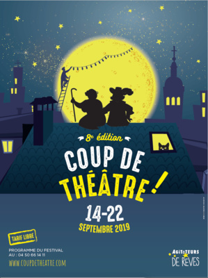 « Coup de théâtre » du 14 au 22 septembre 2019 dans le très Grand Annecy
