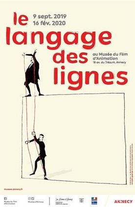« Le langage des lignes » exposition au Musée du Film d’Animation. Annecy
