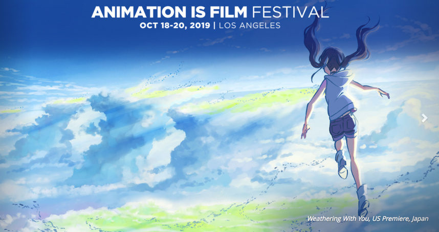 "Animation is Film" - Los Angeles 18-19-20 octobre 2019 /   Weathering With You, US Premiere, Japan