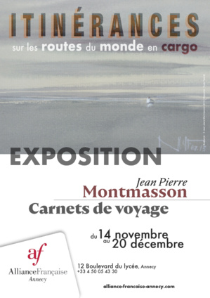 Jean-Pierre Montmasson en deux escales à l‘Alliance Française/Annecy Jean-Pierre Montmasson en deux escales à l‘Alliance Française/Annecy