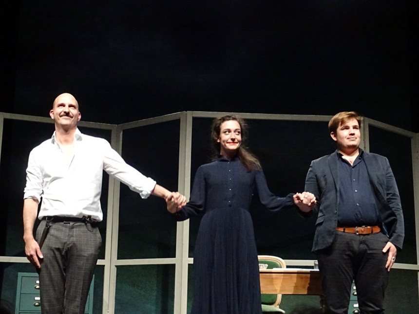 Olivier Borle, Lauriane Mitchell, Hugo Roux « Demain dès l’aube… » Olivier Borle, Lauriane Mitchell, Hugo Roux « Demain dès l’aube… »