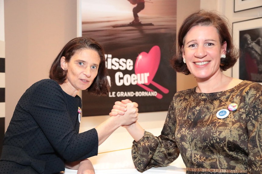 Eugénie et Félicie. Photo © J-Marc Favre Eugénie et Félicie. Photo © J-Marc Favre