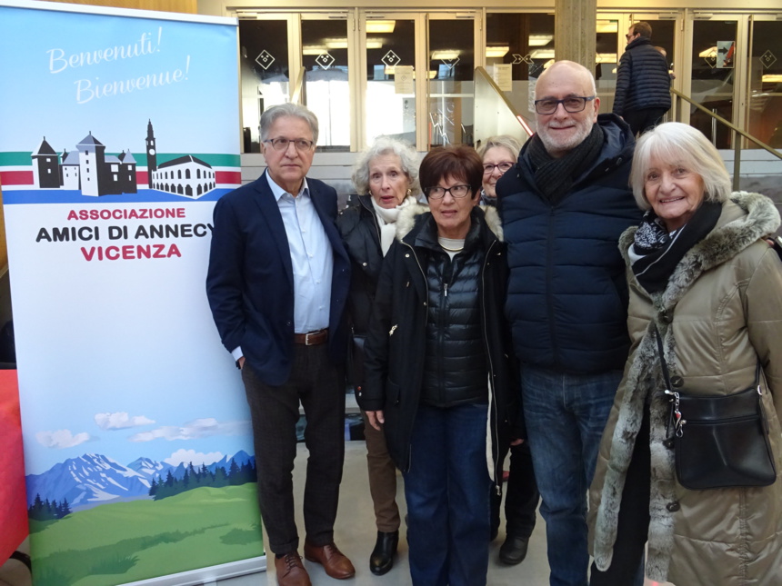 Les liens d’amitié entre Vicenza et Annecy continuent de se tisser