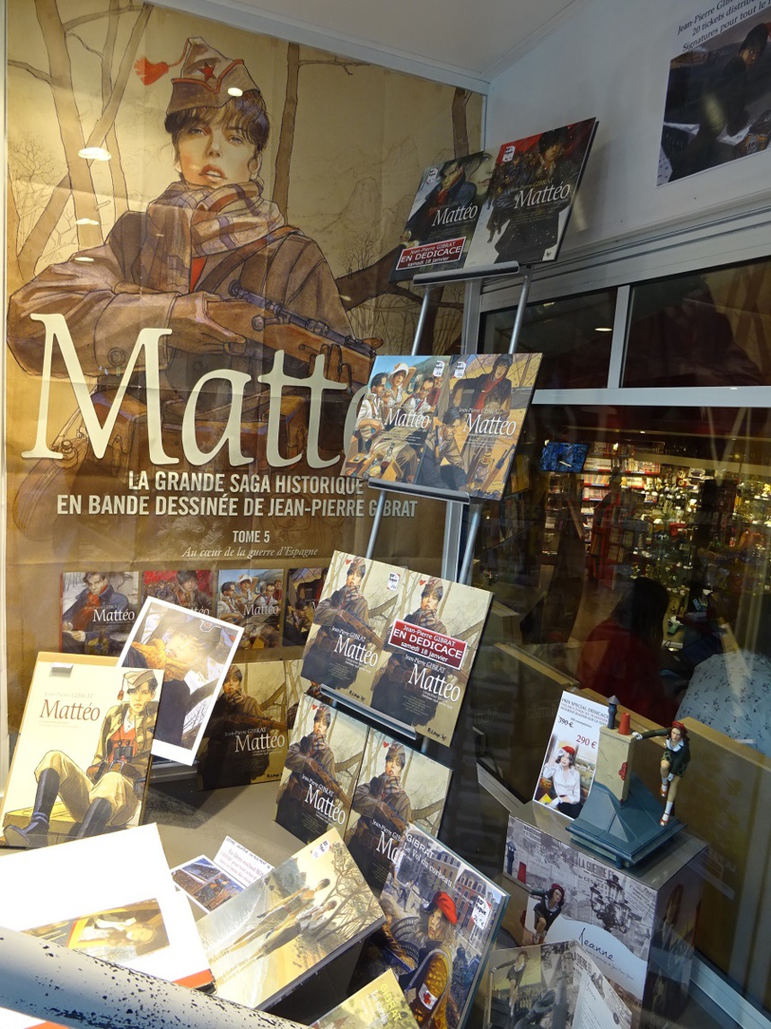 Exposition de la saga "Mattéo" de Jean-Pierre Gibrat Exposition de la saga "Mattéo" de Jean-Pierre Gibrat