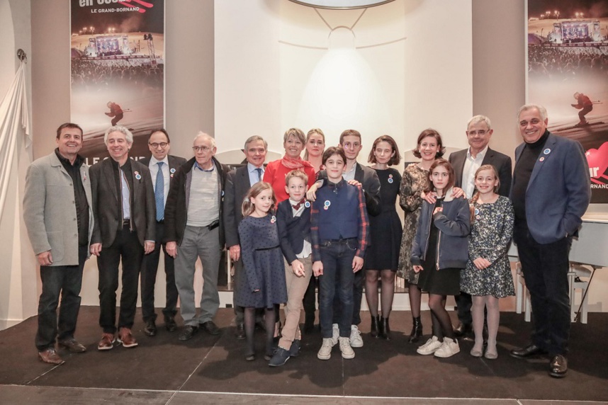 A l'Impérial, pour le lancement de Glisse en Coeur 2020. Photo © J-Marc Favre A l'Impérial, pour le lancement de Glisse en Coeur 2020. Photo © J-Marc Favre