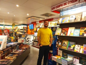 Vincent au coeur de BD Fugue et devant le palmarès d'Angoulême ©DR Vincent au coeur de BD Fugue et devant le palmarès d'Angoulême ©DR