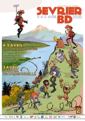 Avec Vincent Poirier entre Angoulême et Sevrier BD Avec Vincent Poirier entre Angoulême et Sevrier BD