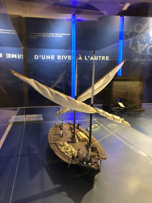 L'Espérance exposée à Cap sur le Lac.Musée Cha^teau d'Annecy