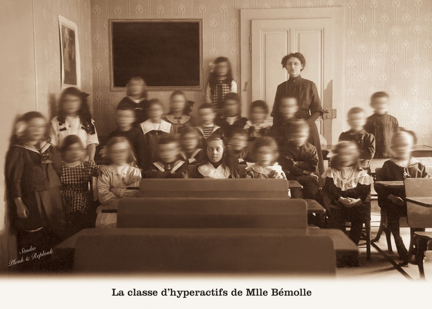Lire, écrire...et compter afin d'éviter les effets de "La classe d'hyperactifs de Mlle Bémolle" illustrés par Plonk et Replonk
