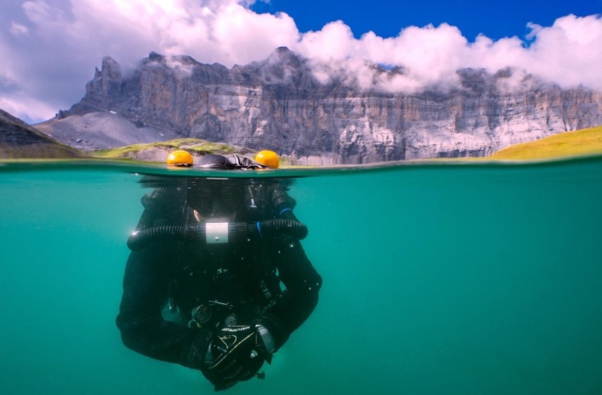 AQUALTI, les lacs alpins d’altitude et le microplastique © Florian Moreau