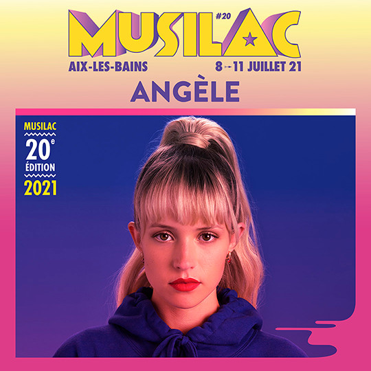 Angèle sera présent en 2021 à Musilac ©DR Angèle sera présent en 2021 à Musilac ©DR