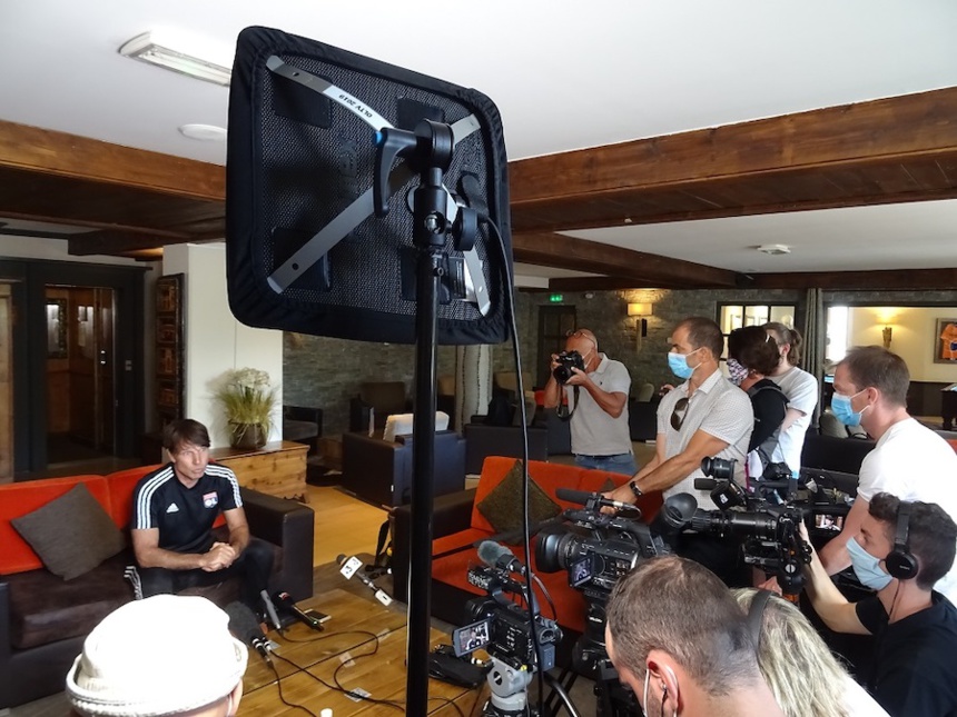 L'entraineur des joueuses de l'Olympique Lyonnais Jean-Luc Vasseur serein ©DR L'entraineur des joueuses de l'Olympique Lyonnais Jean-Luc Vasseur serein ©DR