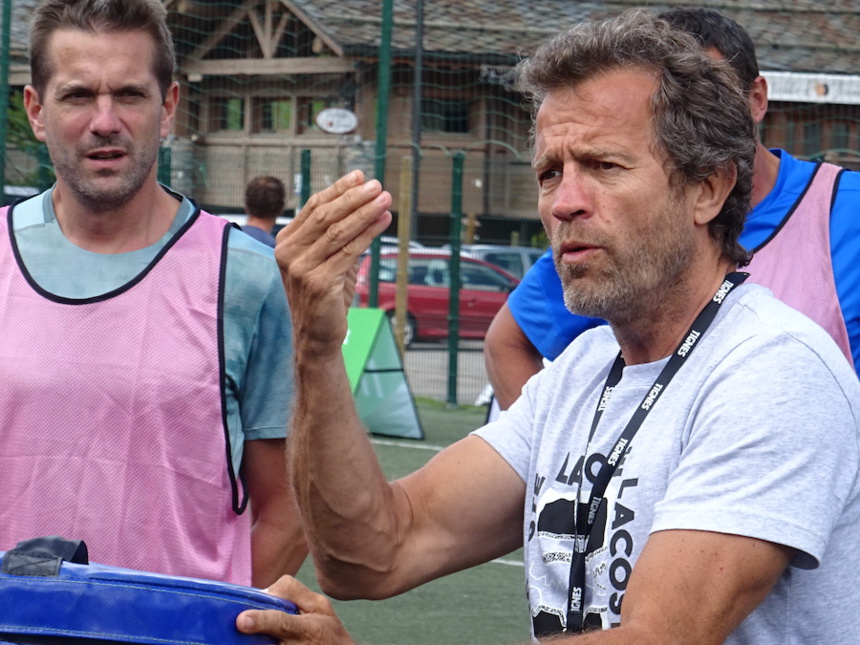 Les Étoiles du Sport au Stade Fabien Galthier avec Fabien Galthier à Tignes ©Paul Rassat