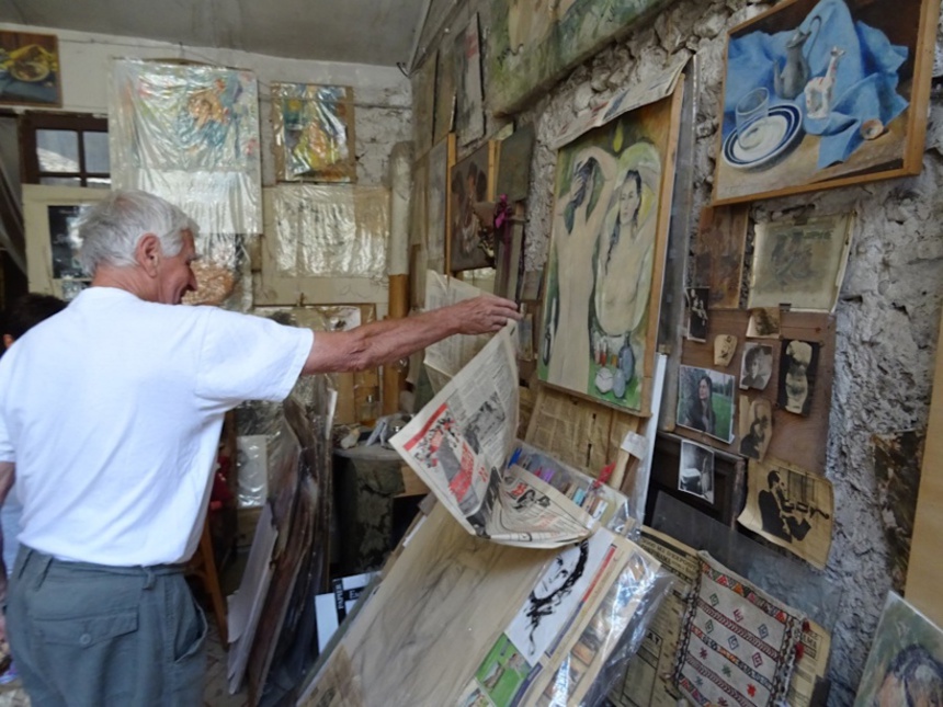 L'atelier de Georges Sprungli ©Paul Rassat L'atelier de Georges Sprungli ©Paul Rassat