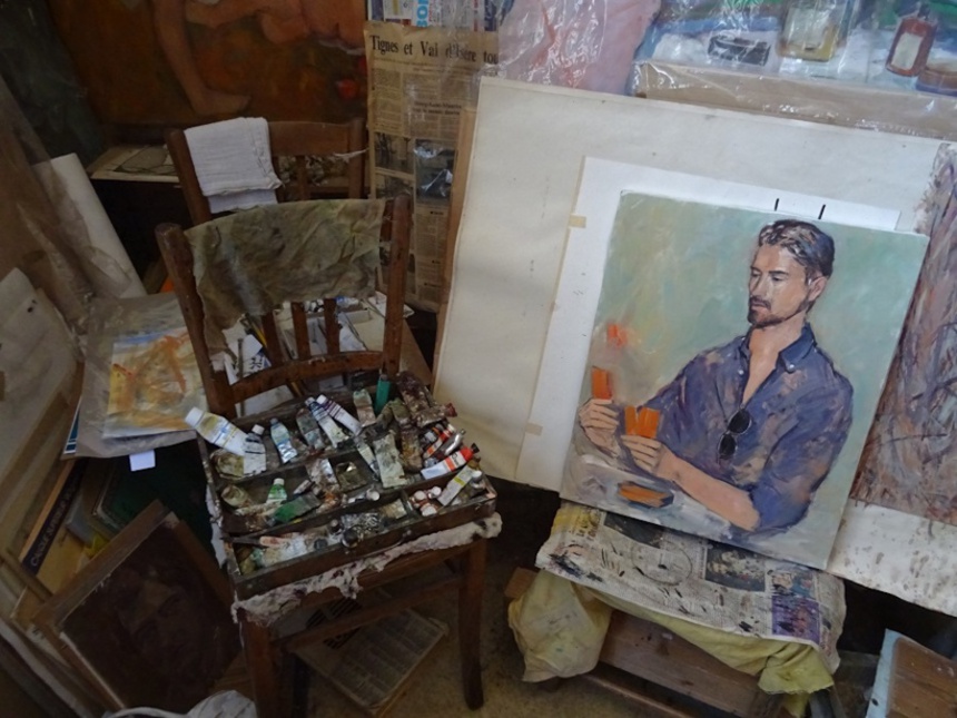 Portrait réalisé par Georges Sprungli ©Paul Rassat Portrait réalisé par Georges Sprungli ©Paul Rassat