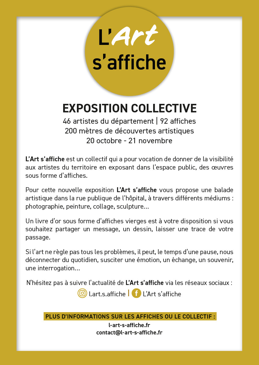 "L'Art s'affiche" partout ! Allez à la découverte d’une galerie d'affichage sur + de 200 mètres de long à Annecy "L'Art s'affiche" partout ! Allez à la découverte d’une galerie d'affichage sur + de 200 mètres de long à Annecy