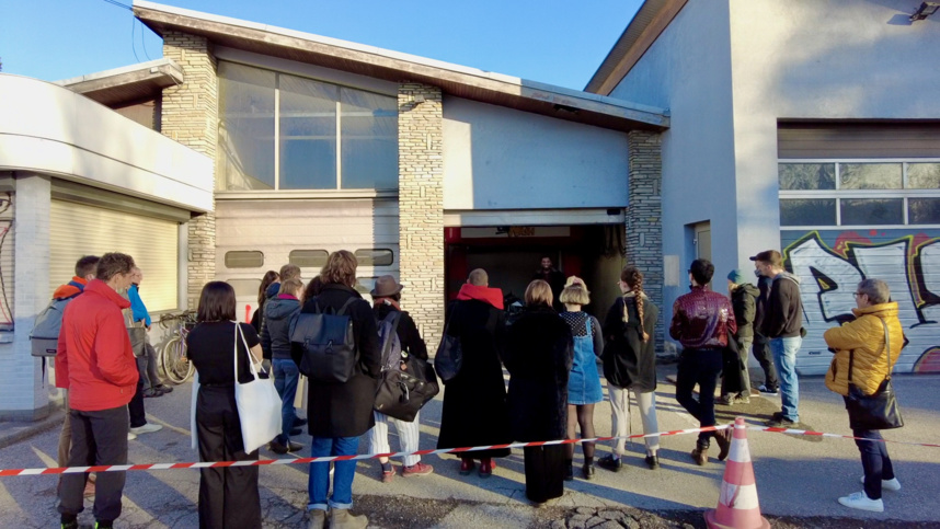 Yannos Majestikos, un artiste "branché" et engagé à l'ESAAA © Cloée Lecomte Yannos Majestikos, un artiste "branché" et engagé à l'ESAAA © Cloée Lecomte