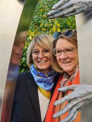 Béatrice Bon Betend et Carolien Demey, présidente du SI Europe ©DR Béatrice Bon Betend et Carolien Demey, présidente du SI Europe ©DR