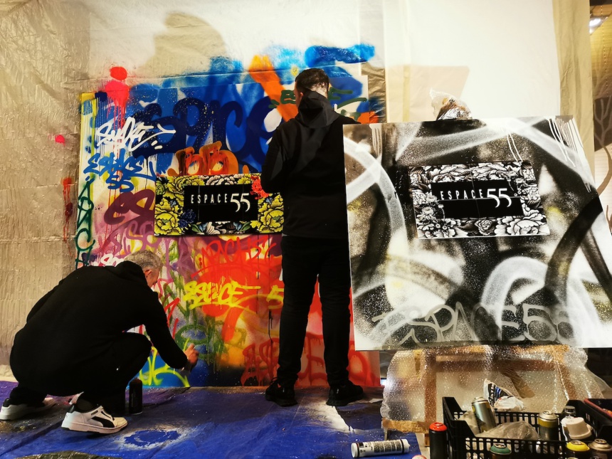 Le monde du Street Art Toulousain à l'honneur à l'Espace 55 Annecy Le monde du Street Art Toulousain à l'honneur à l'Espace 55 Annecy