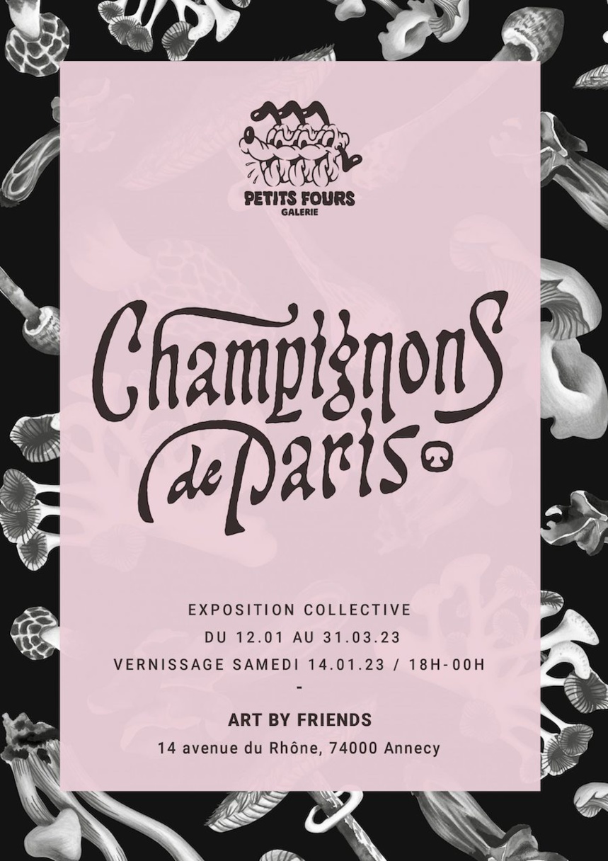 Affiche Champignons de Paris chez Art by Friends