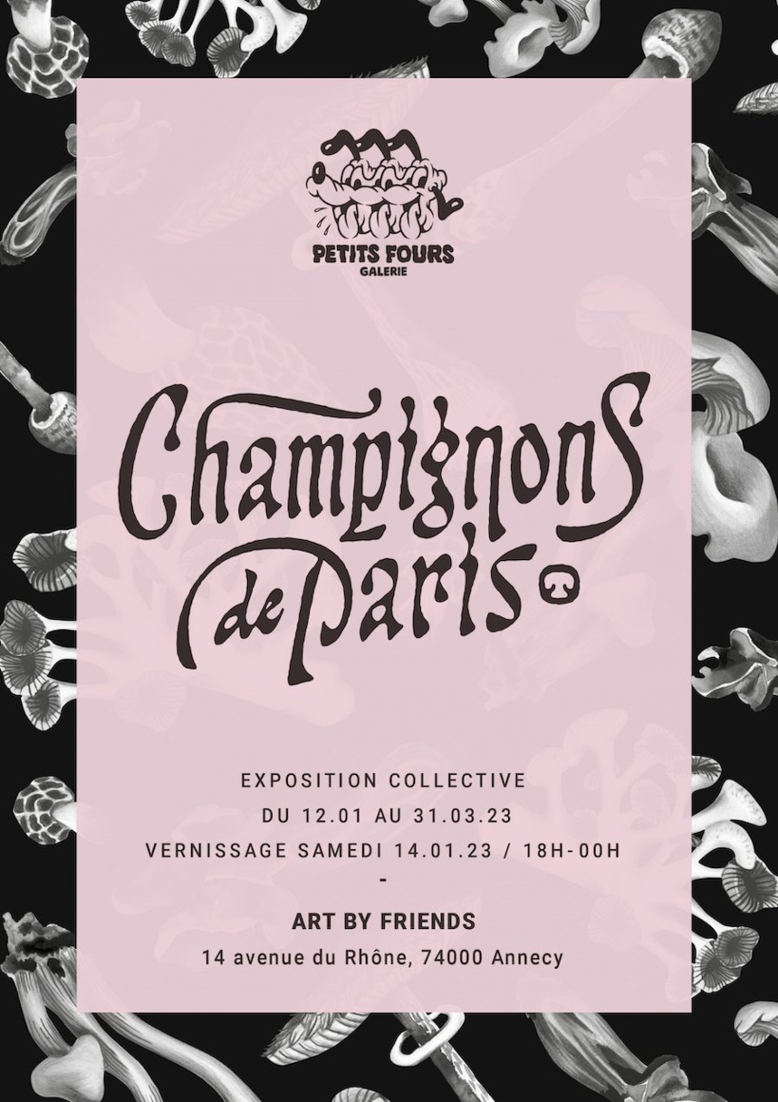 Affiche Champignons de Paris chez Art by Friends Affiche Champignons de Paris chez Art by Friends