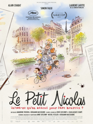 Affiche Le Petit Nicolas - Qu'est-ce qu'on attend pour être heureux ? © Affiche Le Petit Nicolas - Qu'est-ce qu'on attend pour être heureux ? ©