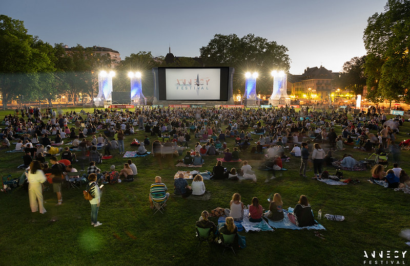 Projections plein air © Annecy Festival 2023 Projections plein air © Annecy Festival 2023