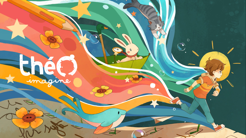 Affiche de Théo Imagine © Angie Maman 2.0 Affiche de Théo Imagine © Angie Maman 2.0