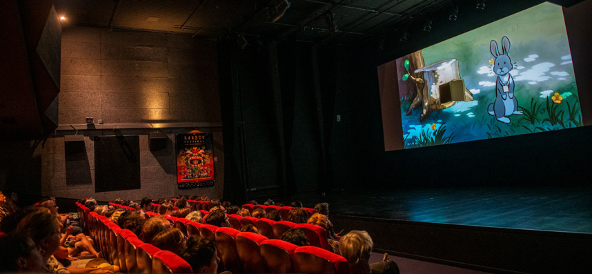 Diffusion lors du festival d'Annecy © Annecy Festival Diffusion lors du festival d'Annecy © Annecy Festival