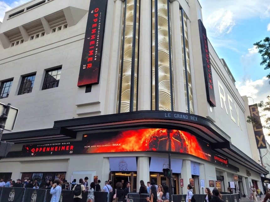 Sortie du film Oppenheimer 2023 - Cinéma Le Grand Rex © Zack Seminet Sortie du film Oppenheimer 2023 - Cinéma Le Grand Rex © Zack Seminet
