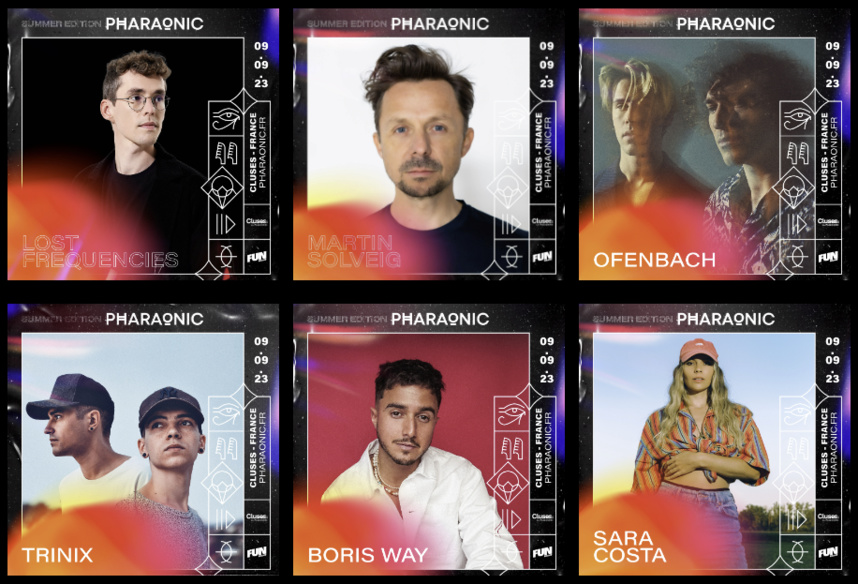 Line-up Pharaonic Summer Edition 2023 Line-up Pharaonic Summer Edition 2023