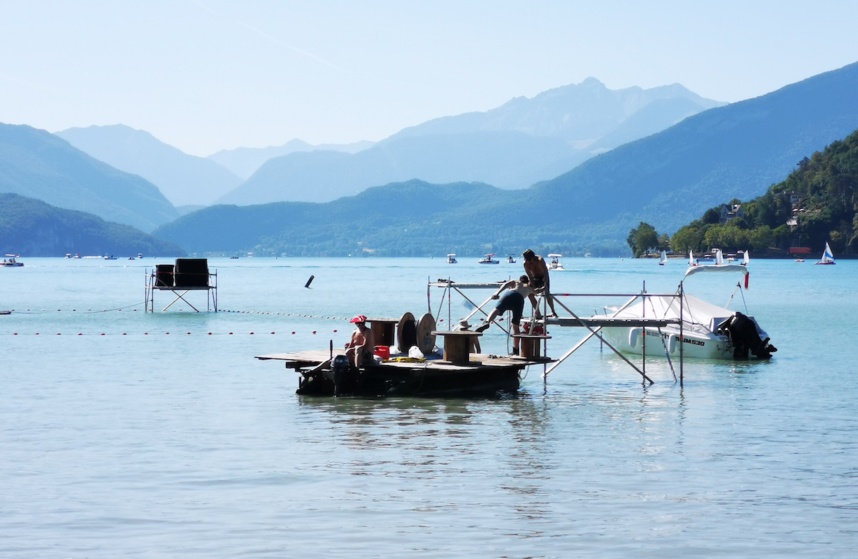 Préparatifs - Fête du Lac d'Annecy 2023 @ Move-On Magazine