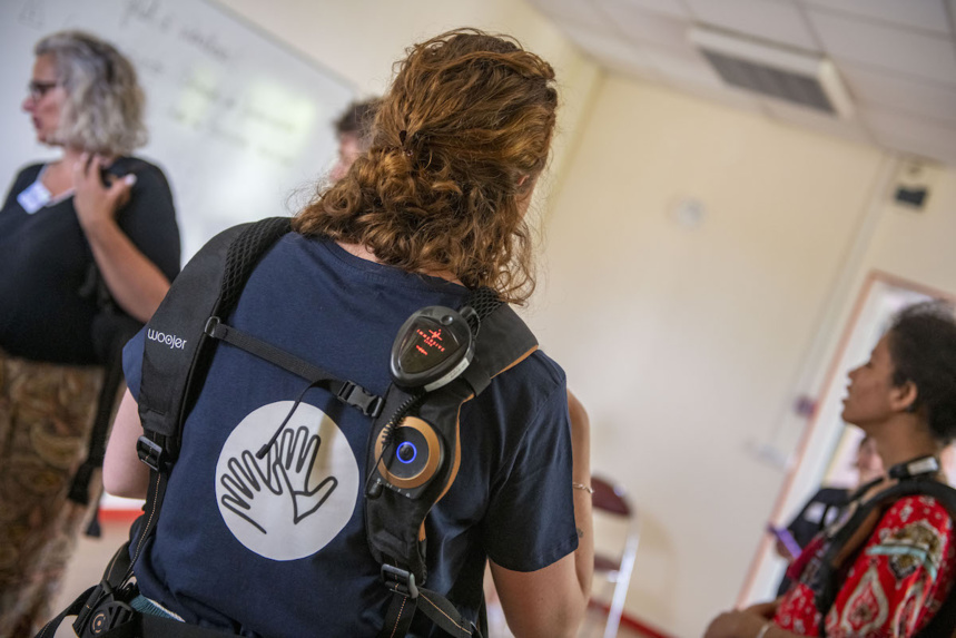 Gilets à vibrations - Ville D’annecy © Quentin TRILLOT Gilets à vibrations - Ville D’annecy © Quentin TRILLOT