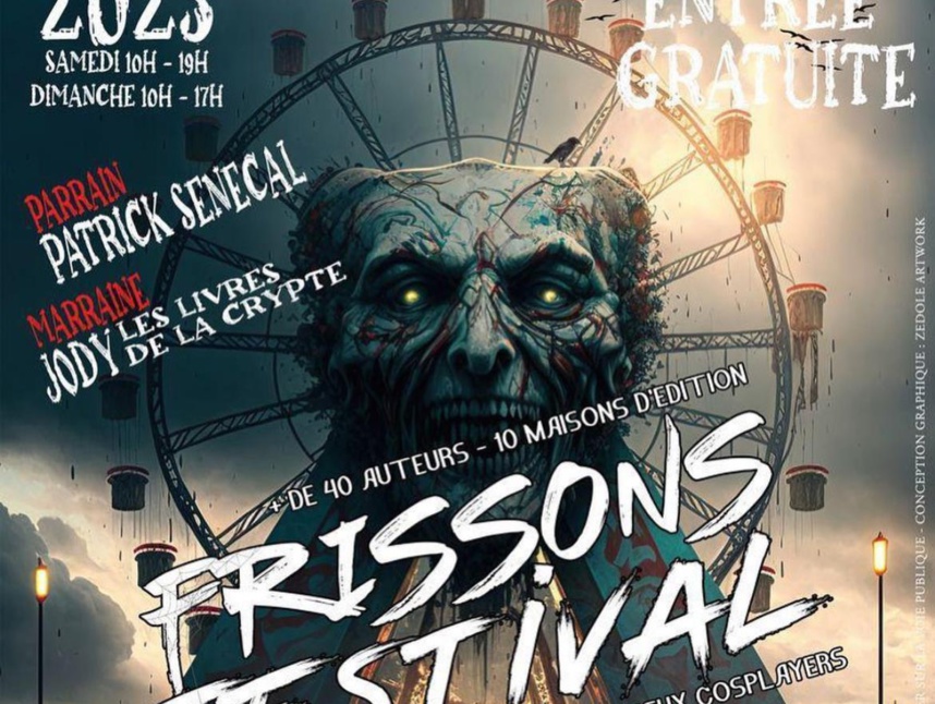 Affiche du Frissons Festival Affiche du Frissons Festival