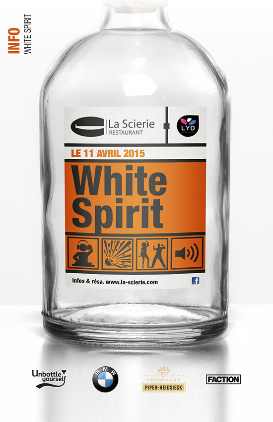 White Spirit / Une nuit blanche d'exception au resto La Scierie à la Clusaz