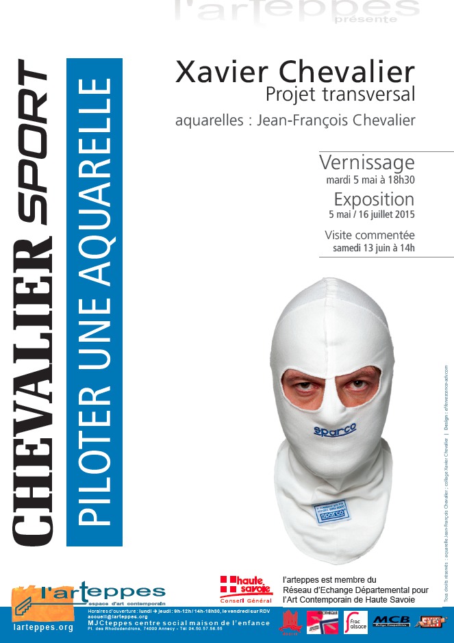 Exposition "Piloter une aquarelle" de Xavier Chevalier Exposition "Piloter une aquarelle" de Xavier Chevalier