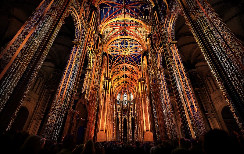 Un spectacle de son et lumières © luminiscence Un spectacle de son et lumières © luminiscence