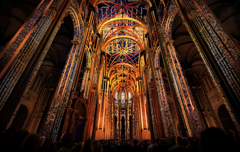 Un spectacle de son et lumières © luminiscence