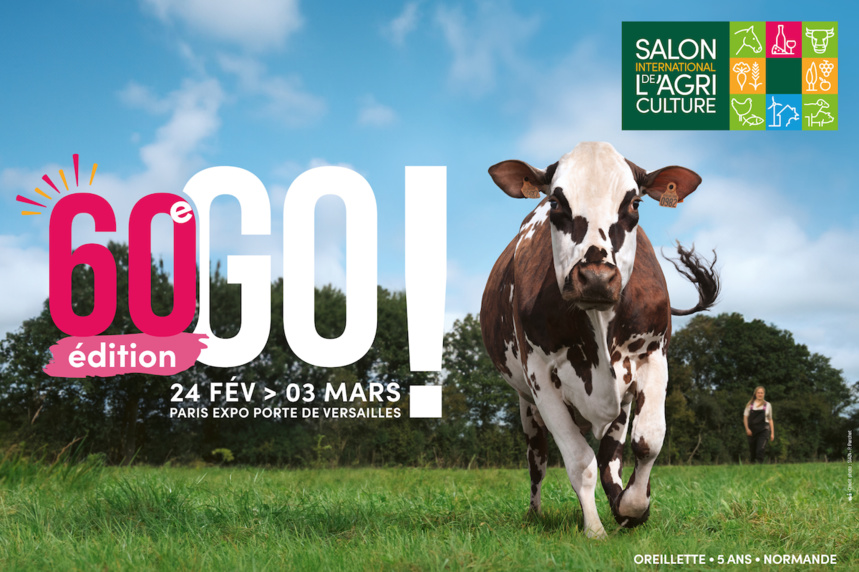 Affiche du Salon international de l'agriculture © SIA Affiche du Salon international de l'agriculture © SIA