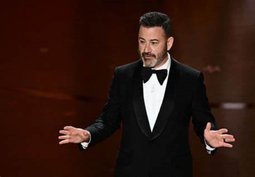 Jimmy Kimmel a présenté la 96ème cérémonie des Oscars © Patrick T.Fallon/AFP