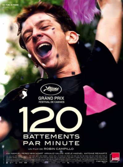Affiche pour 120 battements par minute © Pathé d'Annecy Affiche pour 120 battements par minute © Pathé d'Annecy