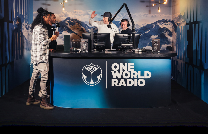 La station one world radio © Tomorrowland La station one world radio © Tomorrowland