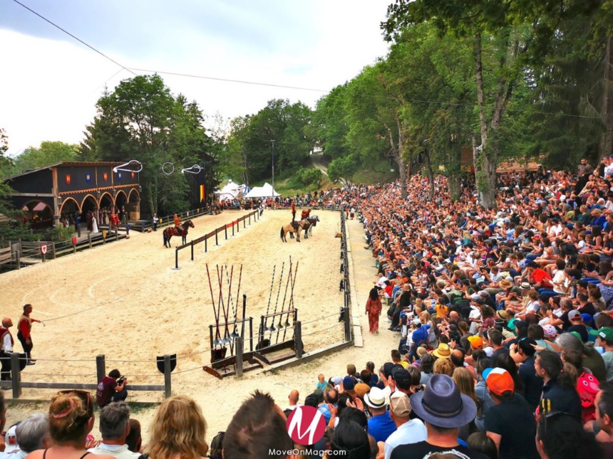 Les Grandes Médiévales proposent plusieurs spectacles immersifs © MoveonMag.com Les Grandes Médiévales proposent plusieurs spectacles immersifs © MoveonMag.com