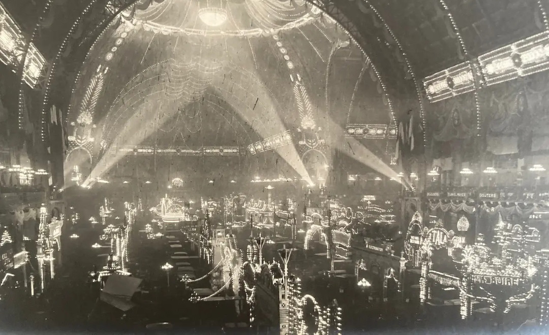 Le Grand Palais a accueilli le salon de l'automobile en 1907  © Caroline Duball-letailleur Le Grand Palais a accueilli le salon de l'automobile en 1907  © Caroline Duball-letailleur