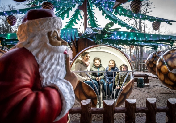 Le grand Parc de Noël permet de se plonger dans la magie de Noël avant l'heure © Le Grand Parc d'Andilly