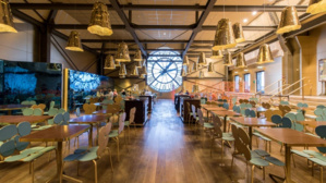 Le café Campana permet d'admirer la vue et les horloges © Julien Mouffron-Gardner/ musée d'Orsay Le café Campana permet d'admirer la vue et les horloges © Julien Mouffron-Gardner/ musée d'Orsay