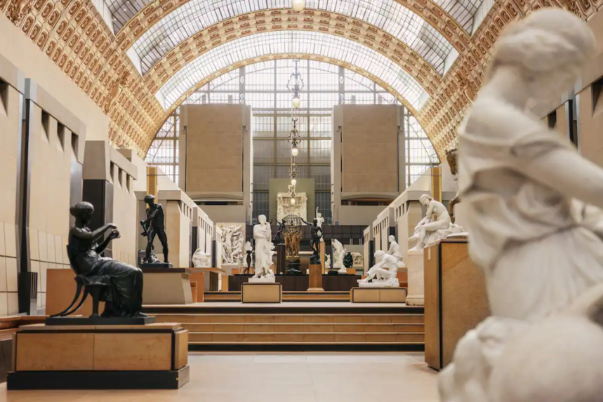 La nuit offerte permet aussi de visiter le musée, déguster un repas gastronomique et une vue sur la cérémonie d'ouverture des JO © Airbnb La nuit offerte permet aussi de visiter le musée, déguster un repas gastronomique et une vue sur la cérémonie d'ouverture des JO © Airbnb